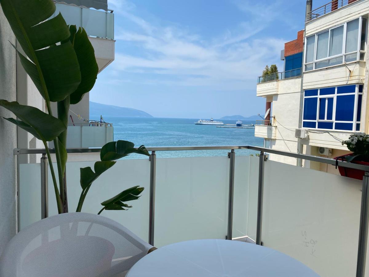Apartament Luxury Seaview Vlora Flat Free Parking Zewnętrze zdjęcie