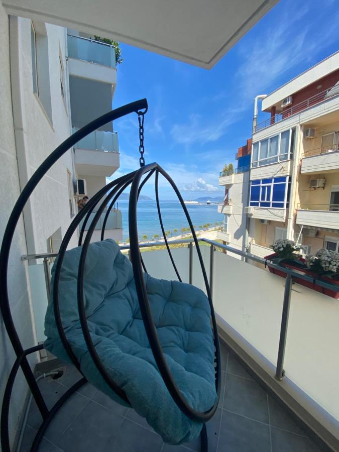 Apartament Luxury Seaview Vlora Flat Free Parking Zewnętrze zdjęcie